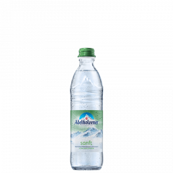 Adelholzener MinWa INDI Sanft  - Kiste 12x 0,33 Ltr.