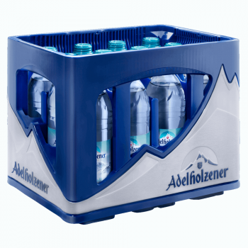 Adelholzener MinWa INDI naturell  - Kiste 12x 0,33 Ltr.