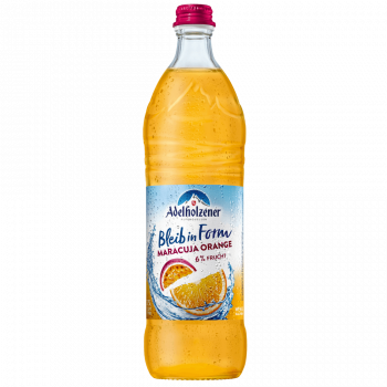 Adelholzener INDI BIF Maracuja Orange  - Kiste 12x 0,75 Ltr.