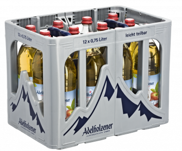 Adelholzener St.Primus Heimische Apfelschorle  - Kiste 12x 0,75 Ltr.