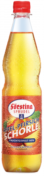 Förstina Apfel-Pfirsich Schorle  - Kiste 12x 0,75 Ltr.