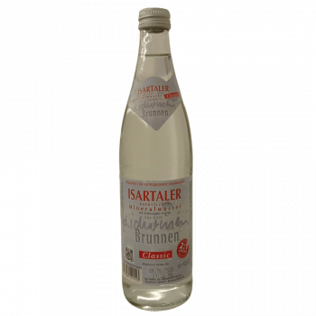 Isartaler Mineralwasser Classic - Kiste 20x 0,5 Ltr. 