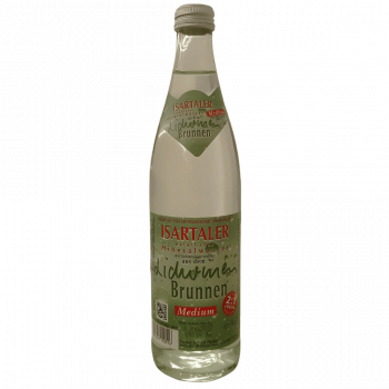 Isartaler Mineralwasser Medium - Kiste 20x 0,5 Ltr. 