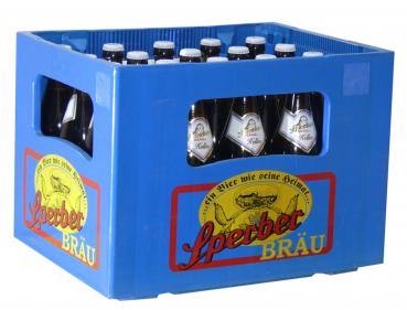 Sperber Bräu Helles Vollbier  - Kiste 20x 0,5 Ltr.