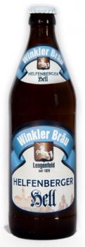 Winkler Bräu Lengenfeld Helfenberger Hell  - Kiste 20x 0,5 Ltr.