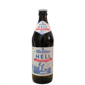 Winkler Hell alkoholfrei 20 x 0,5 l Mehrweg Euro-Glasflaschen