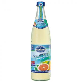 Brunnthaler Iso-Sport Grapefruit 20 x 0,5 l Mehrweg NRW-Schraubverschluss