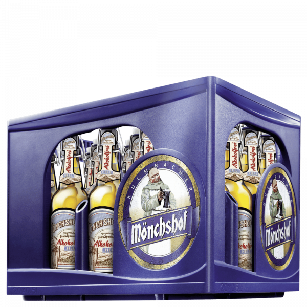 Mönchshof Alkoholfrei Hell - Kiste 20x 0,5 Ltr. 