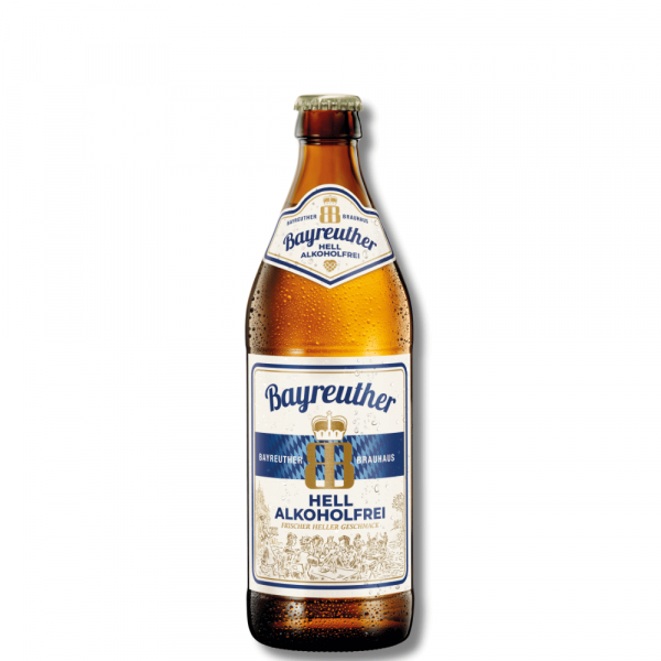Bayreuther Brauhaus Hell Alkoholfrei - Kiste 20x 0,5 Ltr. 